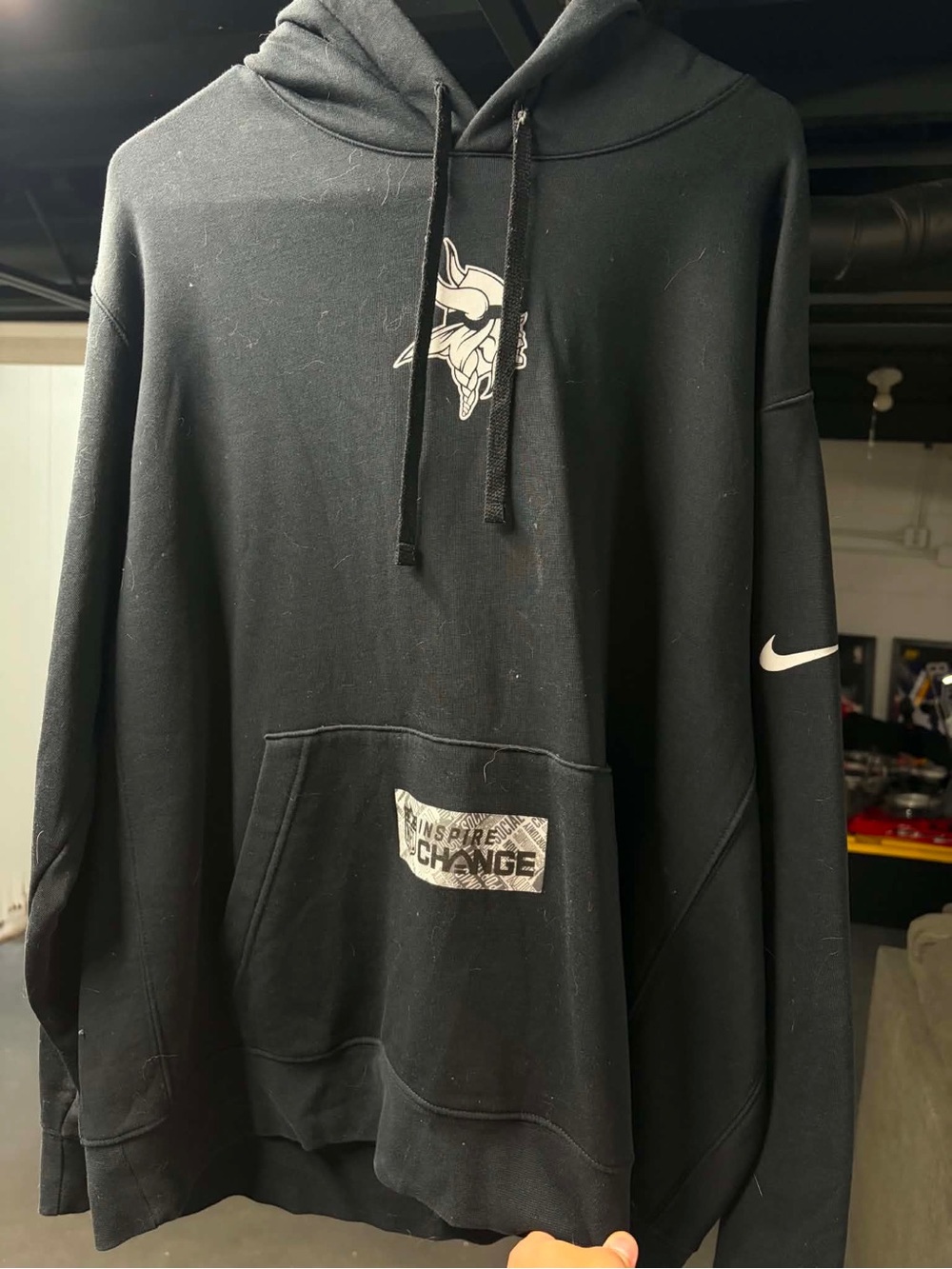 Nike Team Issued Minnesota Vikings Hoodie